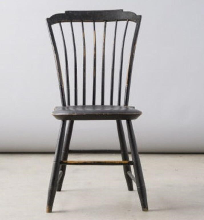 WINDSOR SIDECHAIRA seven-spindle