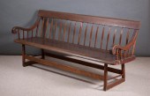 WINDSOR STYLE ARROW-BACK SETTE