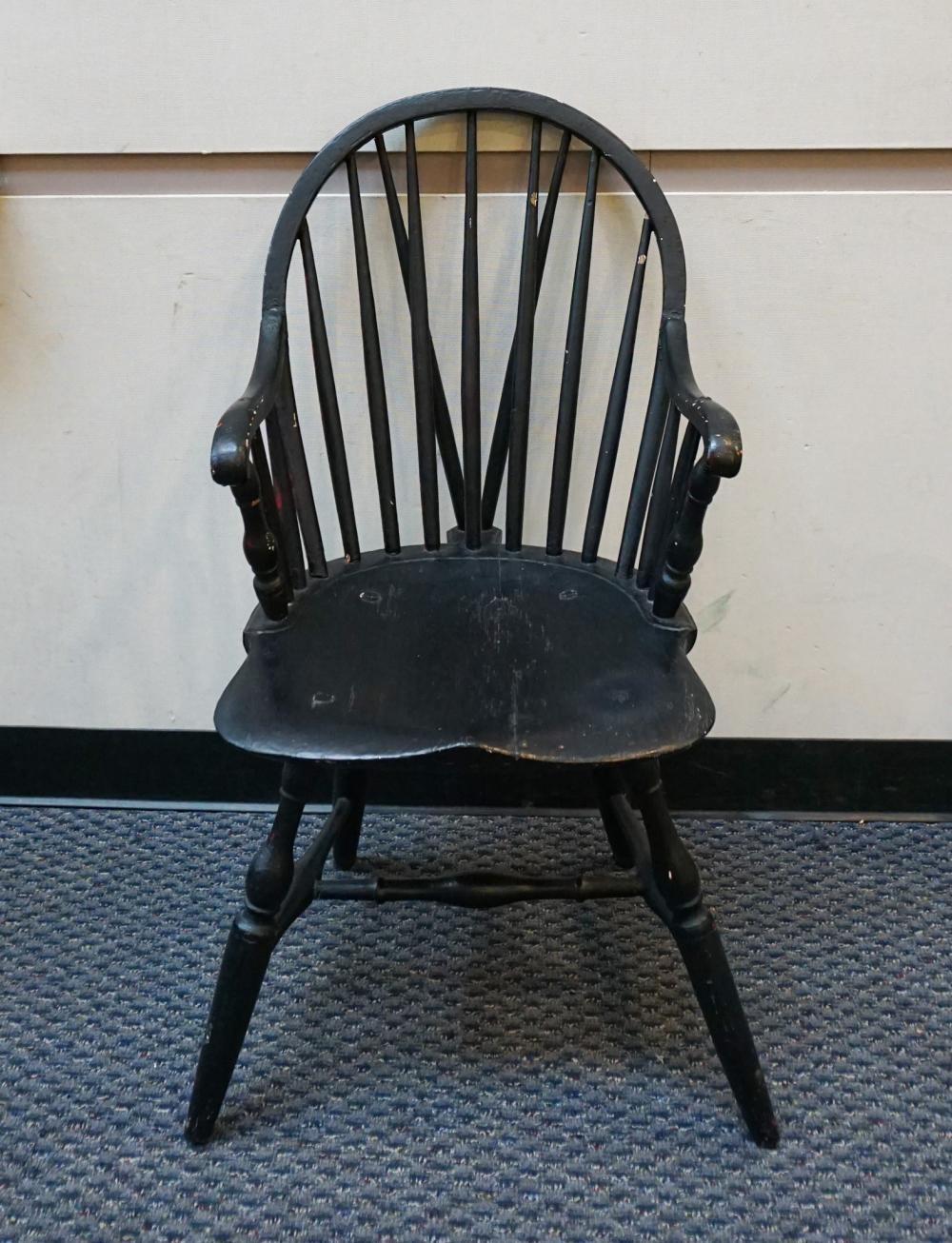 WINDSOR STYLE BLACK ENAMEL