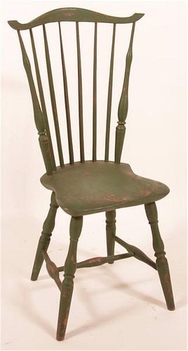 WINDSOR STYLE FAN BACK SIDE CHAIR