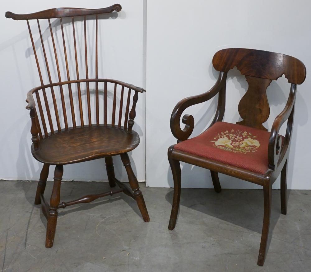 WINDSOR TURNED MAPLE, HICKORY AND
