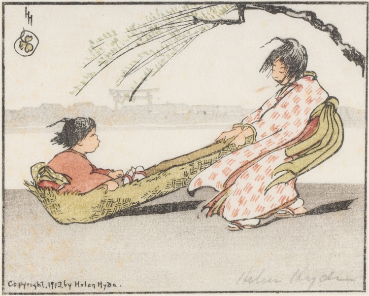 "Windy Ride" executed in 1913,