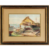 WINFIELD SCOTT CLIME, WATERCOL