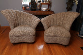WINGBACK HOLLYWOOD REGENCY CHA