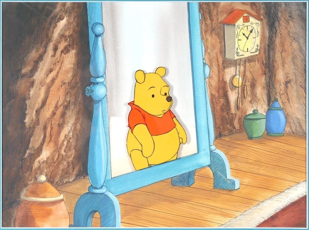 WINNIE THE POOH PRODUCTION CEL