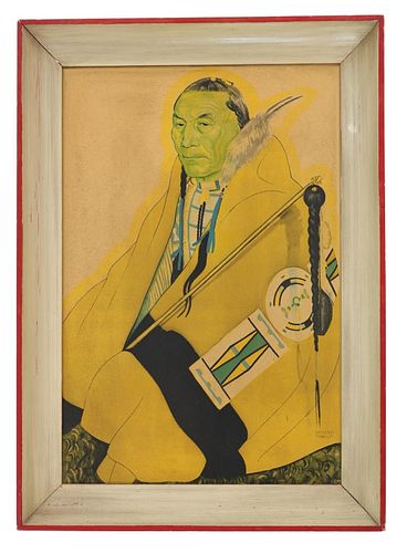 WINOLD REISS (1886-1953) YELLOW