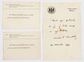 WINSTON CHURCHILL HAND WRITTEN
