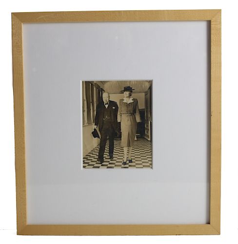 WINSTON CHURCHILL SIGNED