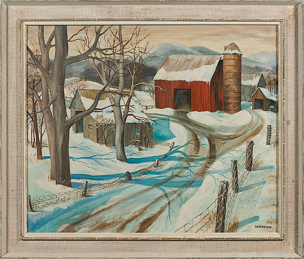 Winter Landscape by Stephen Sherrow