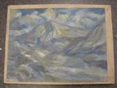 WINTER, Lumen. Oil on Board. S