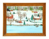 WINTER SCENE BY TELLA KITCHEN