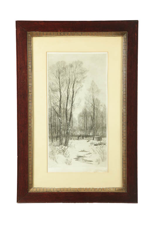 WINTER TOIL PRINT BY MIELATZ