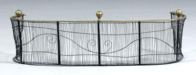 Wirework fender, scrolled