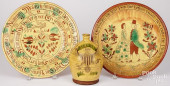 WISCONSIN POTTERY REDWARE<br>W