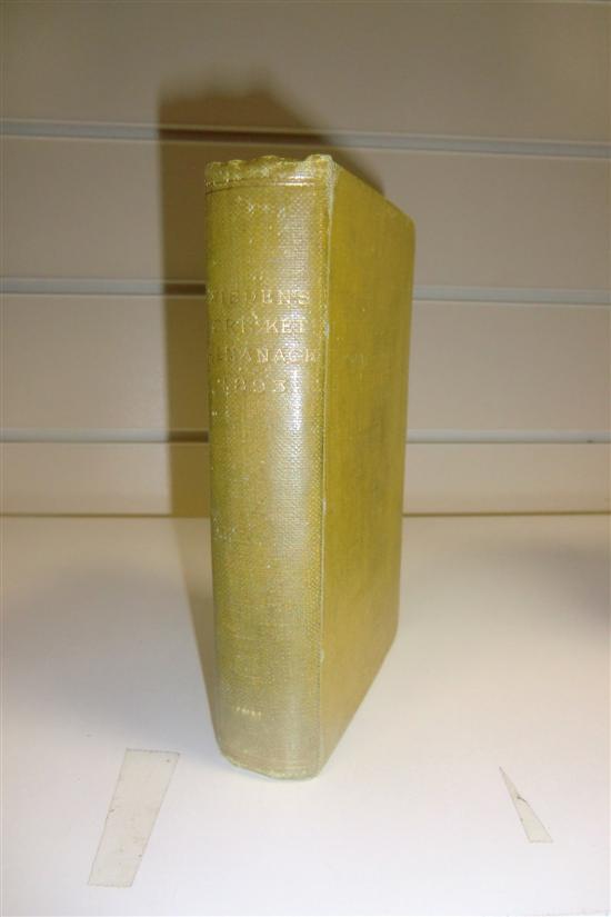 WISDEN (J) CRICKETERS ALMANACK