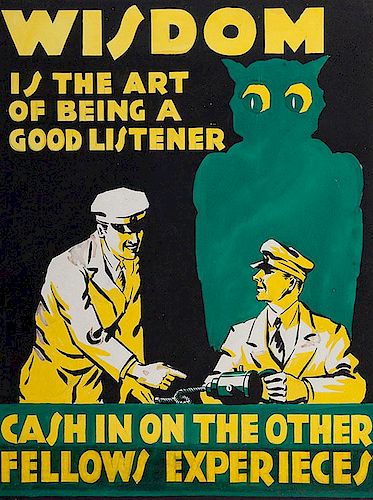 WISDOM IS THE ART OF BEING A GOOD