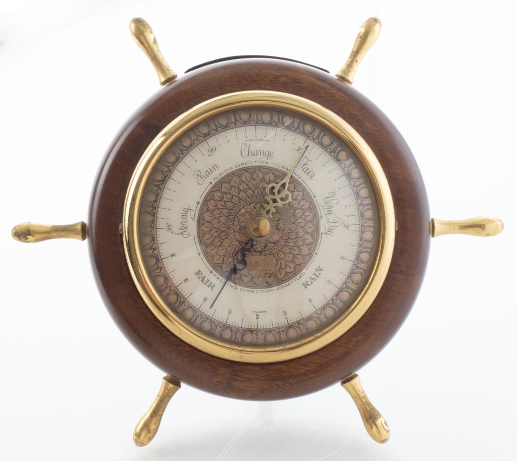 WITTNAUER NAUTICAL SHIP WHEEL