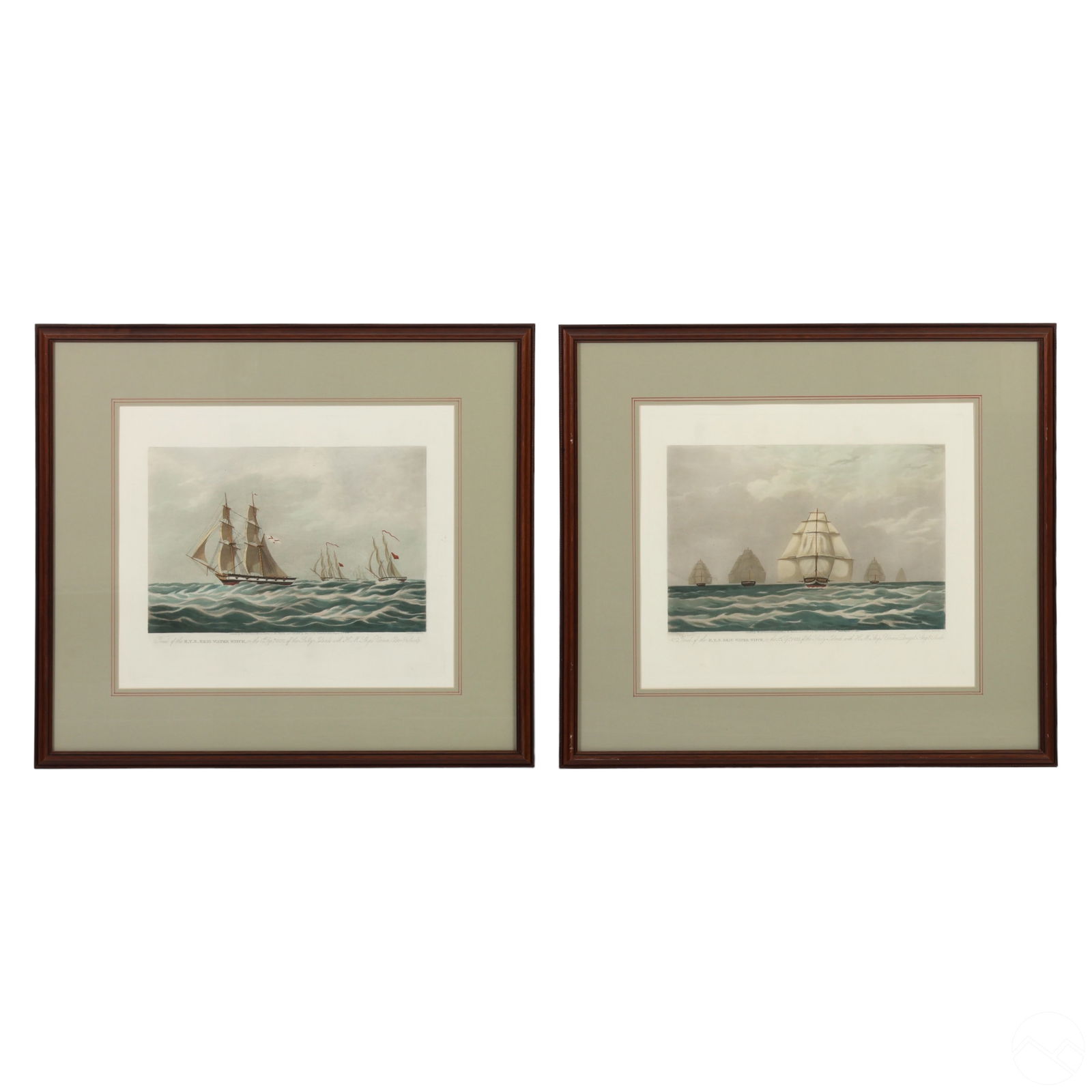W.J. HUGGINS 19C ENGLISH SEASCAPE
