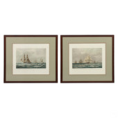 W.J. HUGGINS 19C ENGLISH SEASC