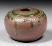W.J. WALLEY POTTERY DRIP GLAZE