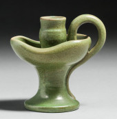 W.J. WALLEY POTTERY LOOP HANDL