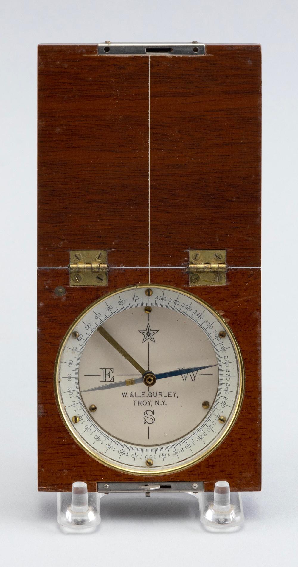 W.L. GURLEY SMALL BOXED COMPASS