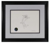 WLLE E. COYOTE SKETCH BY CHUCK