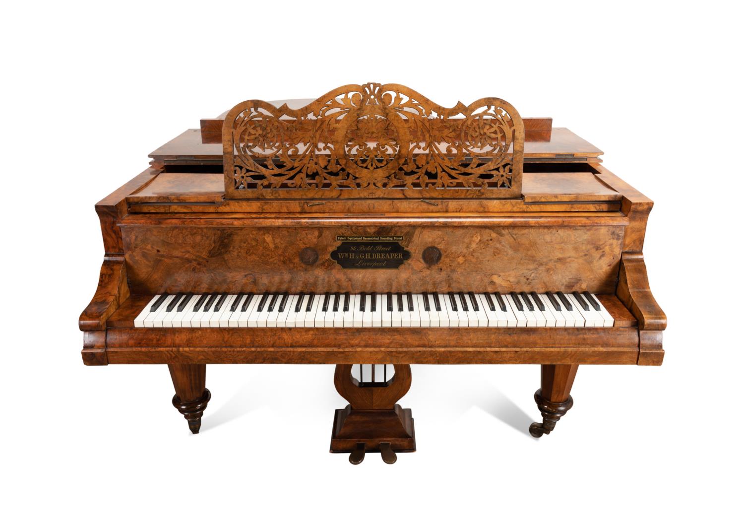 WM H & GH DREAPER BURLWOOD VENEER