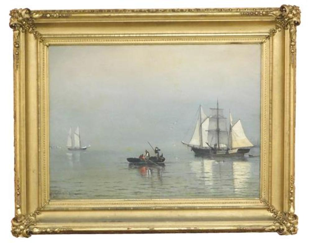 WM HARRISSON, OIL ON CANVAS,