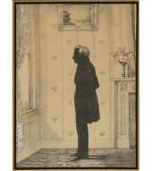 Wm Henry Harrison silhouette o