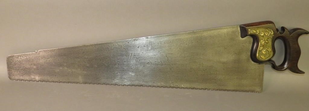 WM. JACKSON HANDSAW WITH CAST BRASS