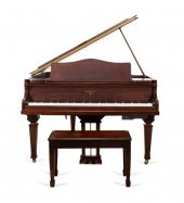 WM. KNABE & CO MAHOGANY BABY G