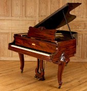 WM. KNABE & CO WALNUT BABY GRA