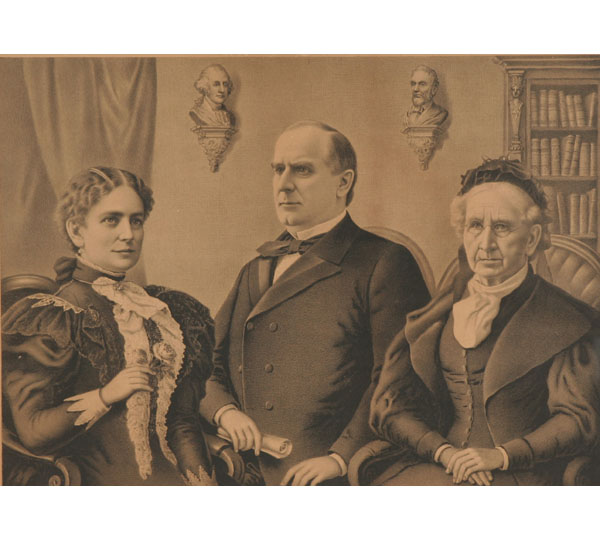 Wm. Mckinley Family print; large