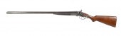 WM MOORE DOUBLE HAMMER SHOTGUN