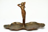 WMF ART NOUVEAU GILT METAL VID