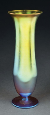 WMF GOLD FOOTED VASE BY MYRA K