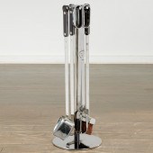 WMF MODERNIST CHROME AND LEATH