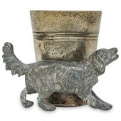 "WMF" SILVER PLATED HUNTING DO
