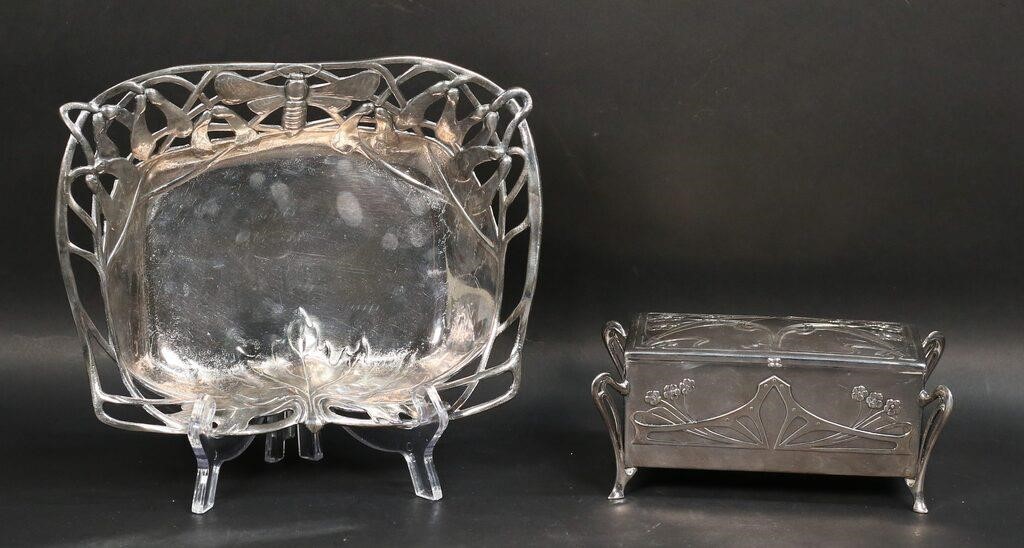 WMF SILVERPLATE BOX & WALTER SCHERF