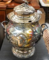 WMF SILVERPLATE POKAL, H: 15 I