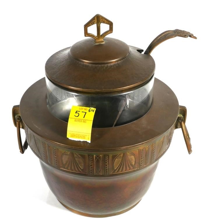 WMF STYLE JUGENDSTIL BRASS &