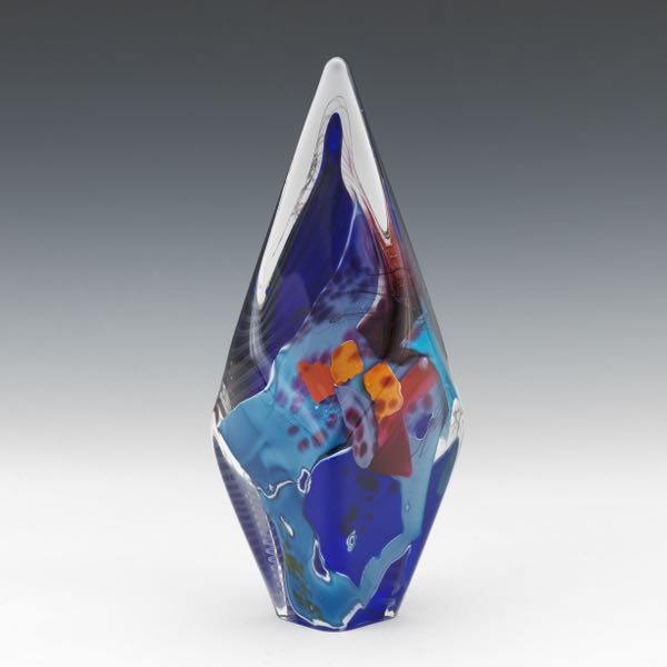WOAM STUDIO ART GLASS 12" x 5" x 5"