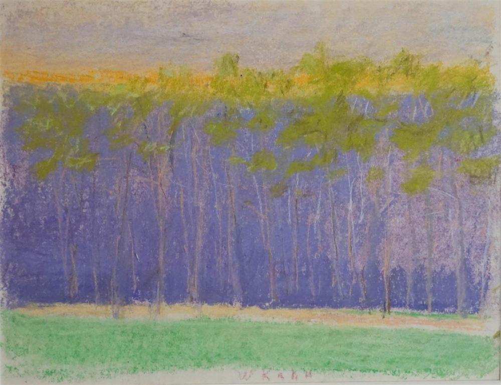 WOLF KAHN (AMERICAN, 1926-) AGAINST