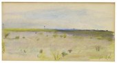 WOLF KAHN (B.1927) PASTEL, 'TO