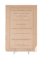 WOLFE HOWE, THANKSGIVING DAY S