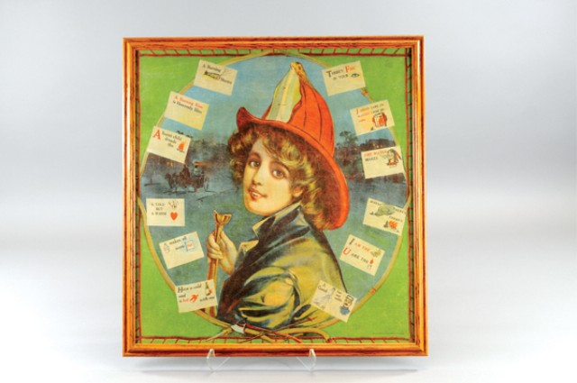 WOMAN IN FIREMAN'S SUIT SCARF Copr.