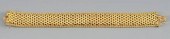 WOMAN'S 14K GOLD WOVEN BRACELE