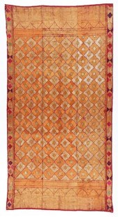 WOMAN'S SILK EMBROIDERED WEDDI