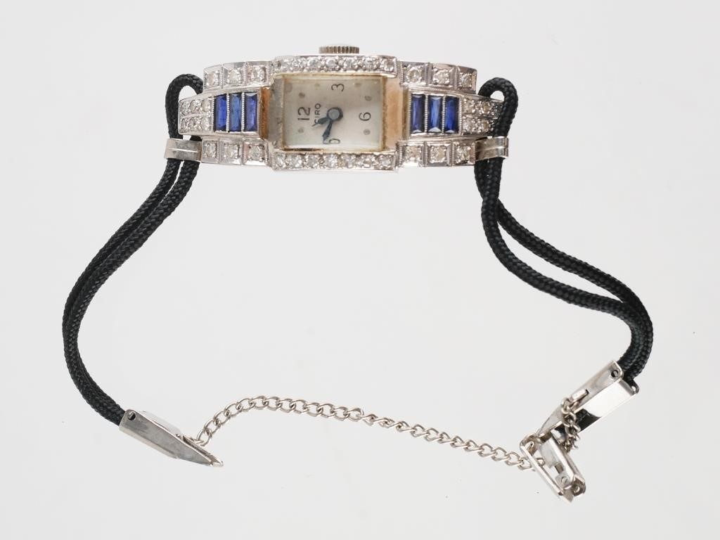 WOMENS CIRO ART DECO 14K DIAMOND